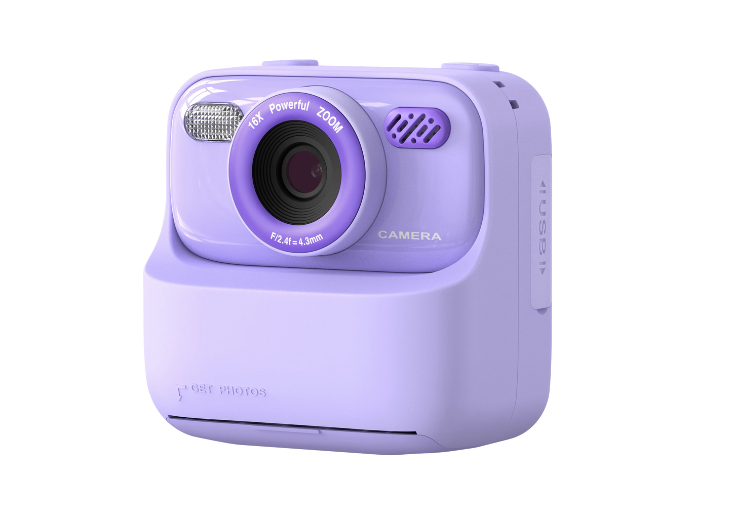 Kid Camera Instant Print Photo Kids Digital Camera Children Video Recorder Toys Pocket Thermal Photo Printer for Boys Girls Gift