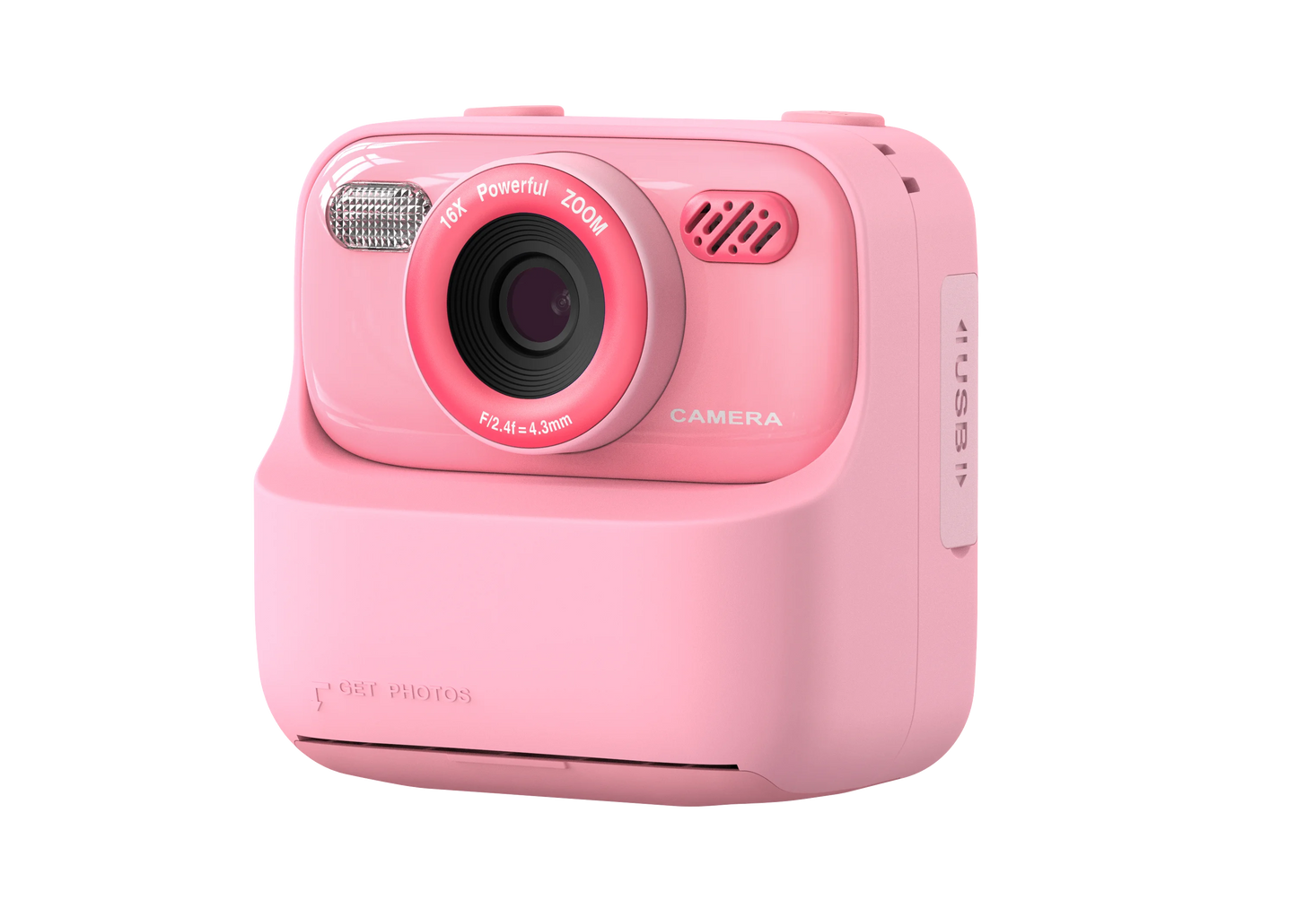 Kid Camera Instant Print Photo Kids Digital Camera Children Video Recorder Toys Pocket Thermal Photo Printer for Boys Girls Gift