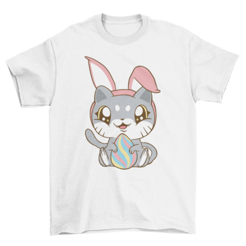 Easter kitty t-shirt