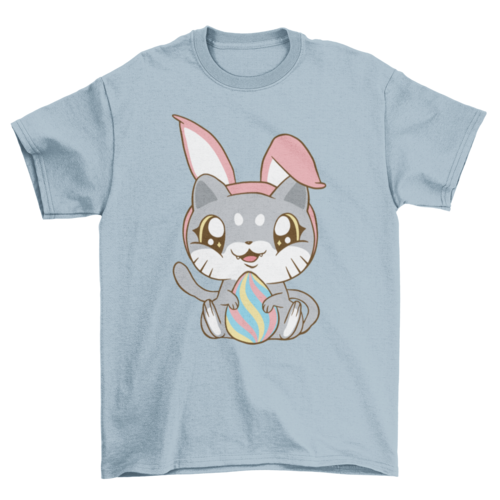 Easter kitty t-shirt