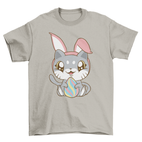 Easter kitty t-shirt