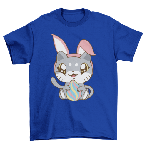Easter kitty t-shirt